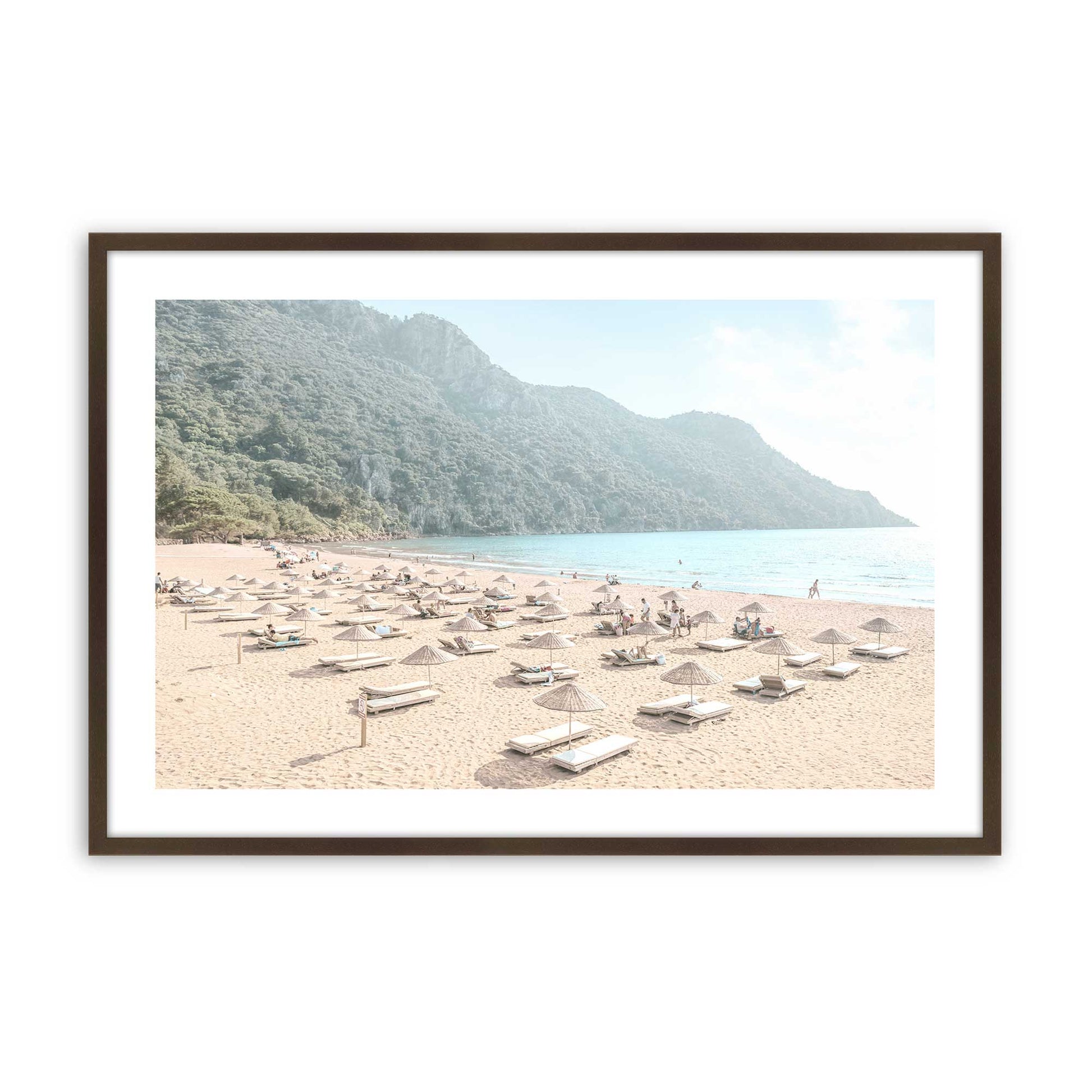 [Color:Belvinder Brown], Picture of art in a Belvinder Brown frame