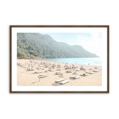 [Color:Walnut], Picture of art in a Walnut frame