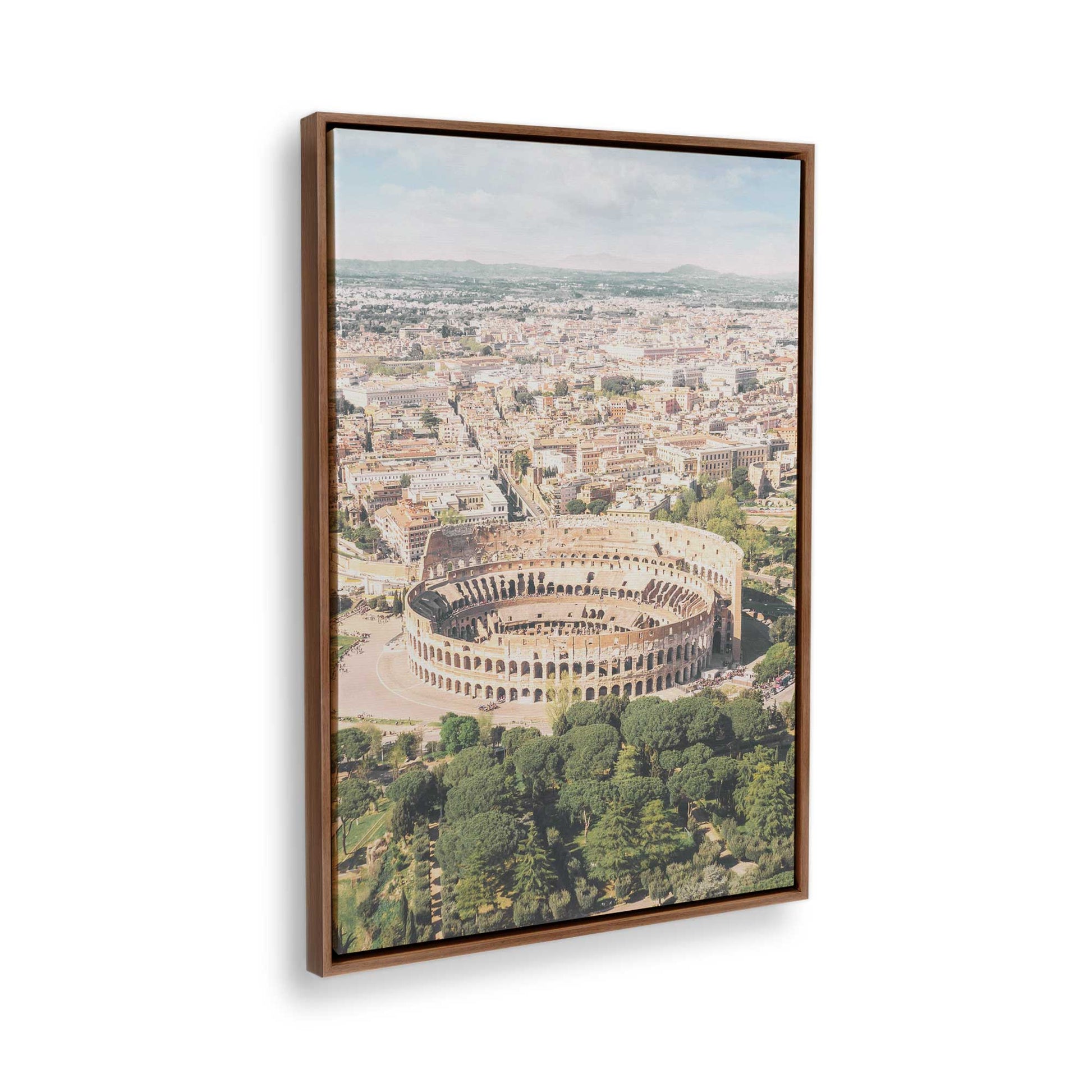 [Color:Walnut], Picture of the corner of the art
