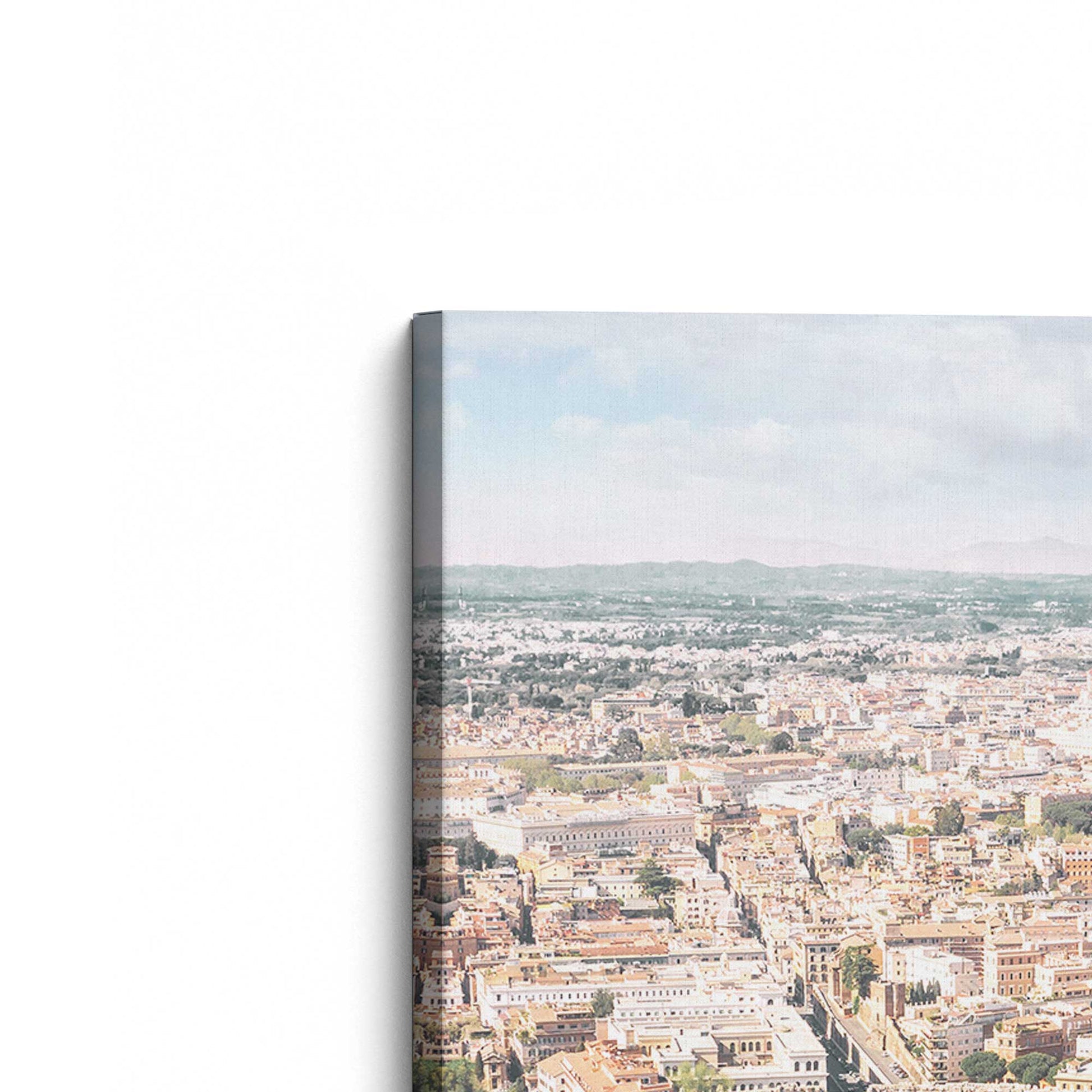 [Color:Stretched Canvas], Picture of the corner of the art