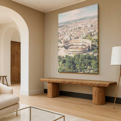 [Color:Stretched Canvas], Picture of art in a room