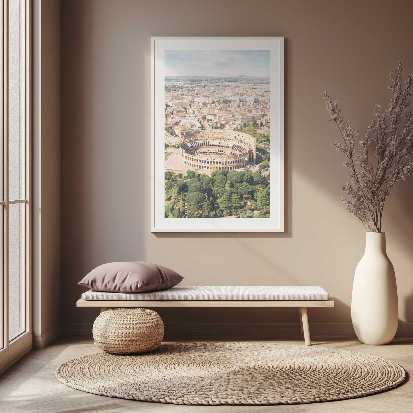 Picture of art in a room