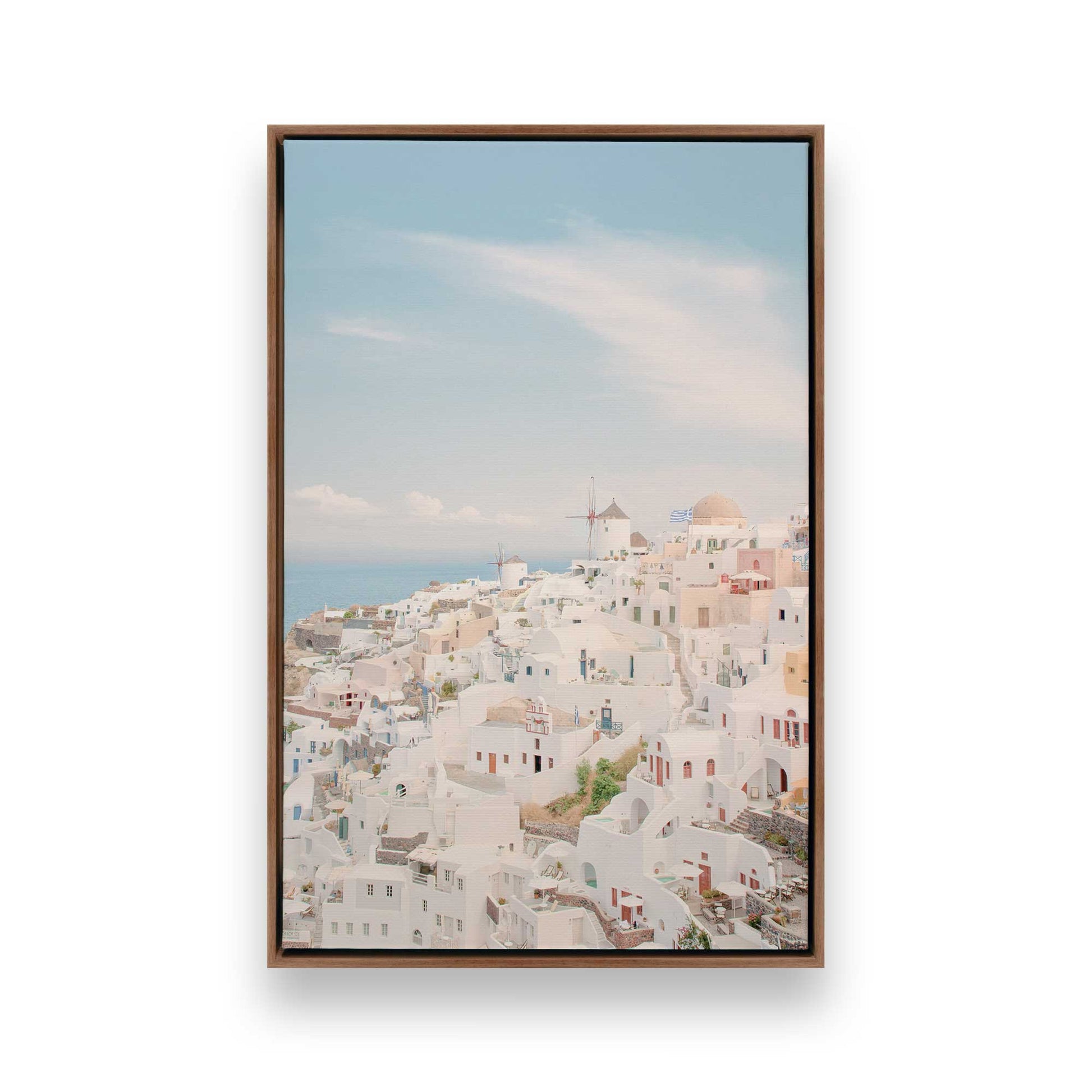[Color:Walnut], Picture of art in a Walnut frame
