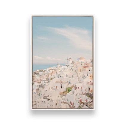 [Color:Opaque White], Picture of art in a White frame