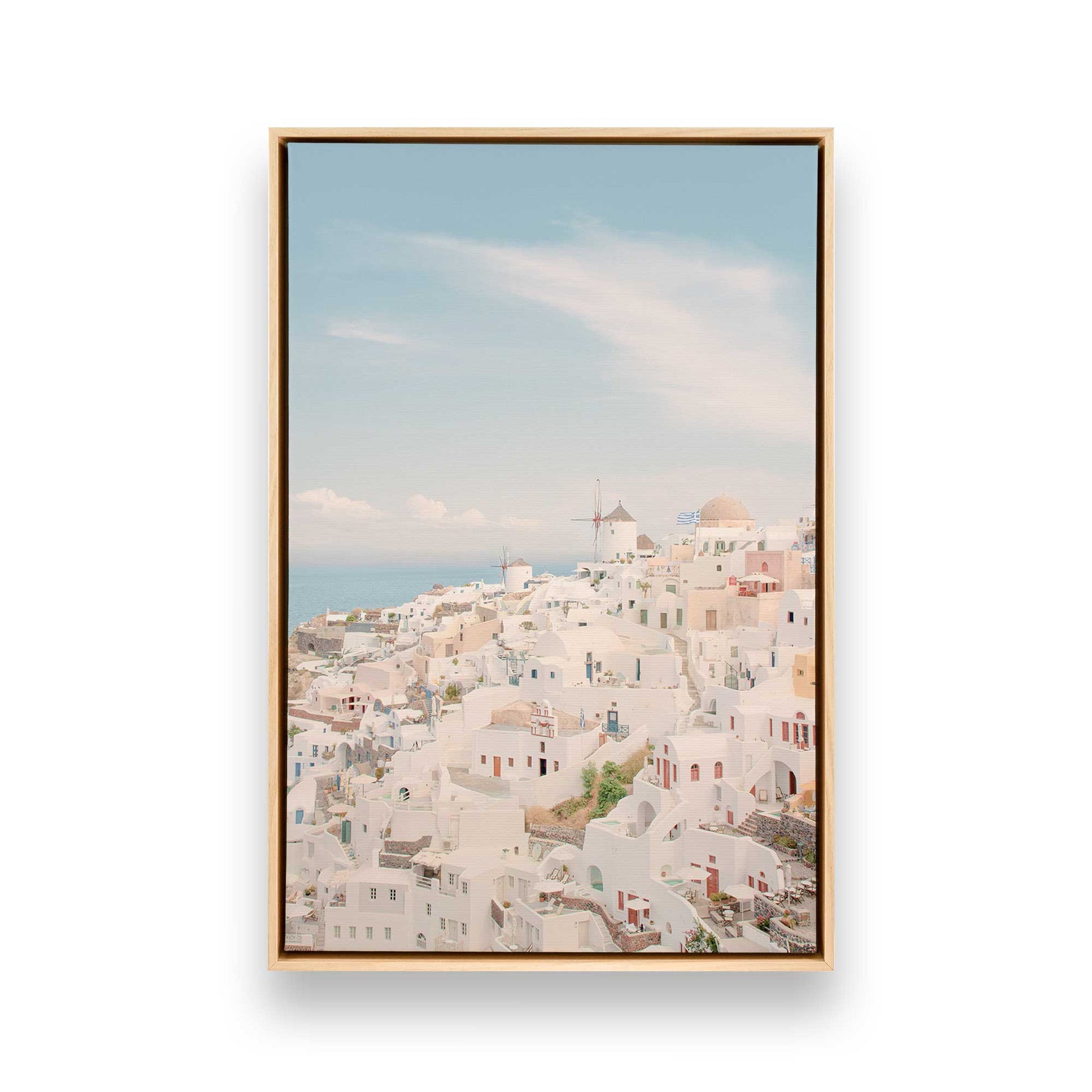 [Color:American Maple], Picture of art in a American Maple frame