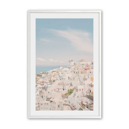 [Color:Opaque White], Picture of art in a Opaque White frame