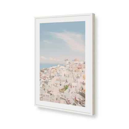 [Color:Opaque White], Picture of art in a Opaque White frame of the corner
