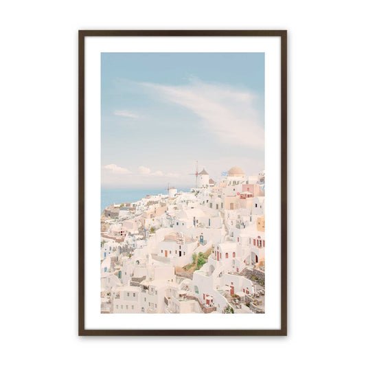 [Color:Brown], Picture of art in a Brown frame