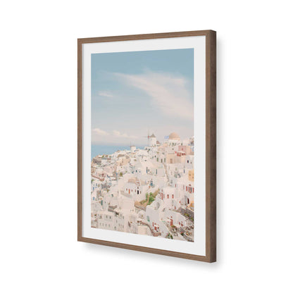 [Color:Walnut], Picture of art in a Walnut frame of the corner