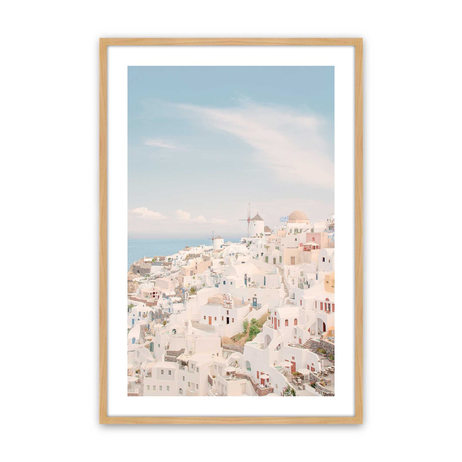 [Color:American Maple], Picture of art in a American Maple frame