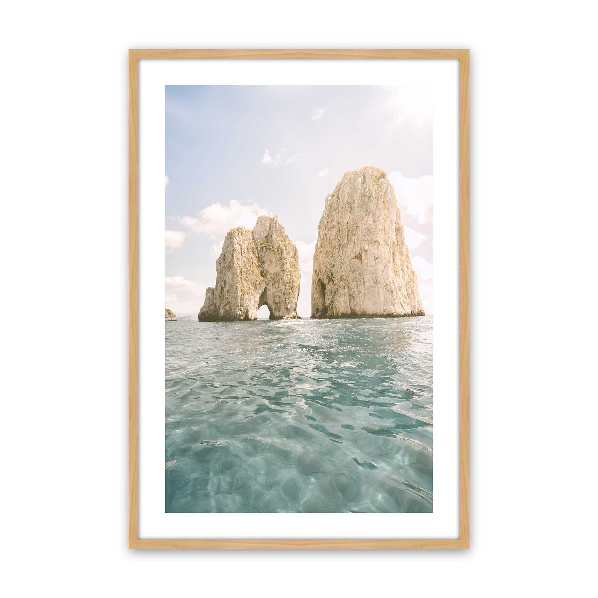 [Color:American Maple], Picture of art in a American Maple frame