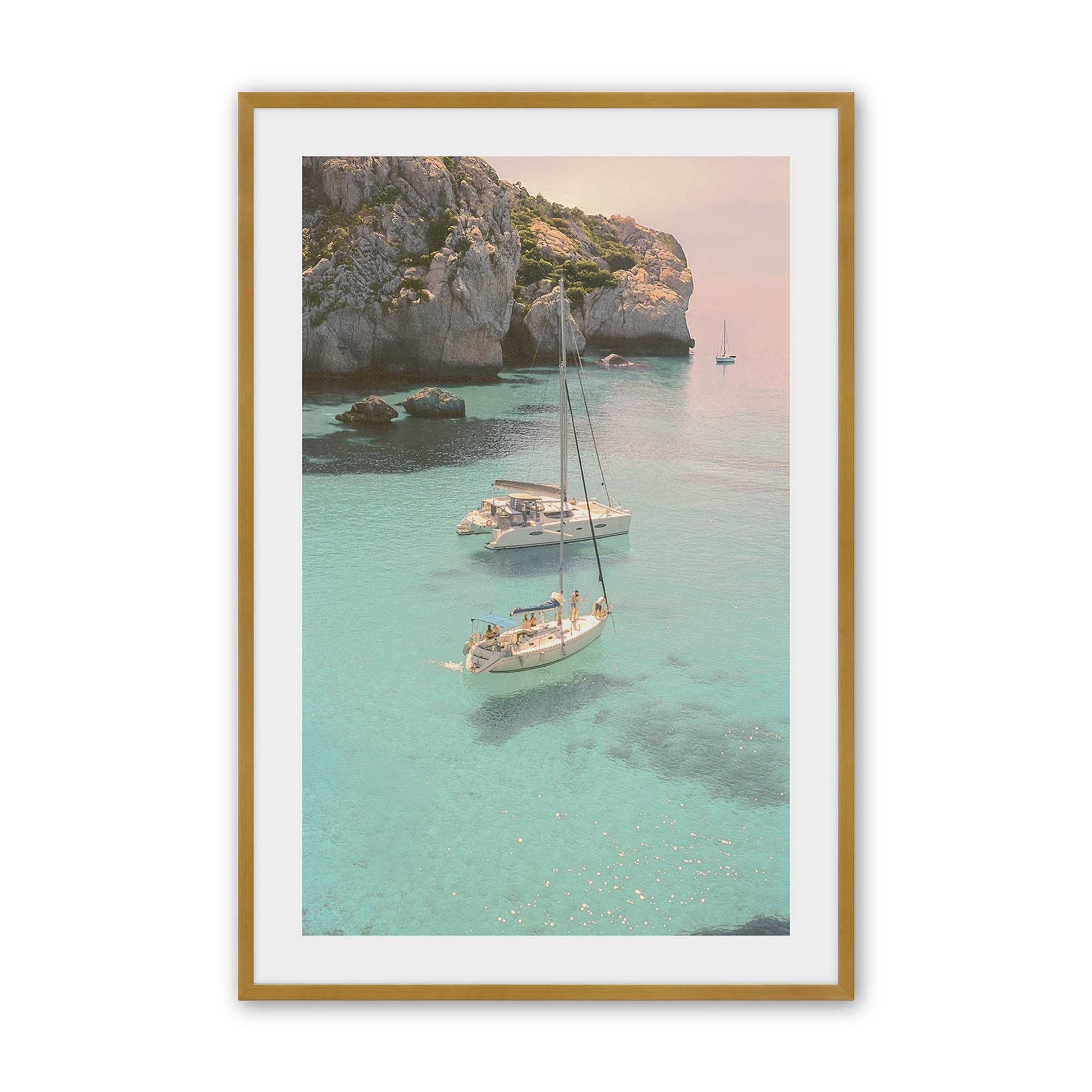 [Color:Polished Gold], Picture of art in a Polished Gold frame
