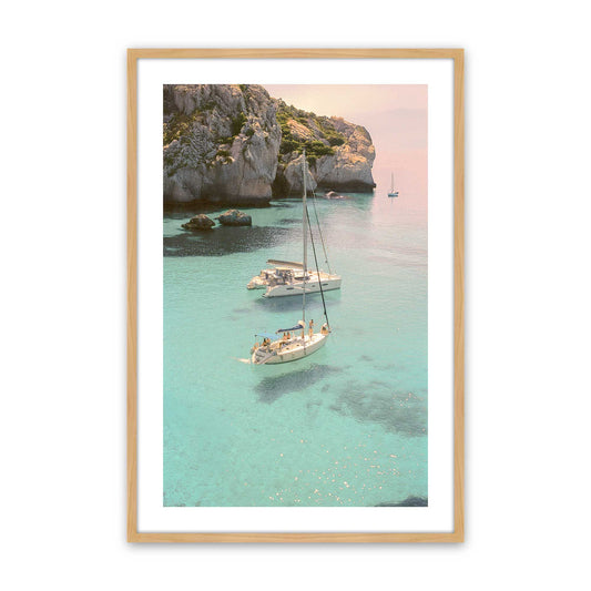 [Color:American Maple], Picture of art in a American Maple frame