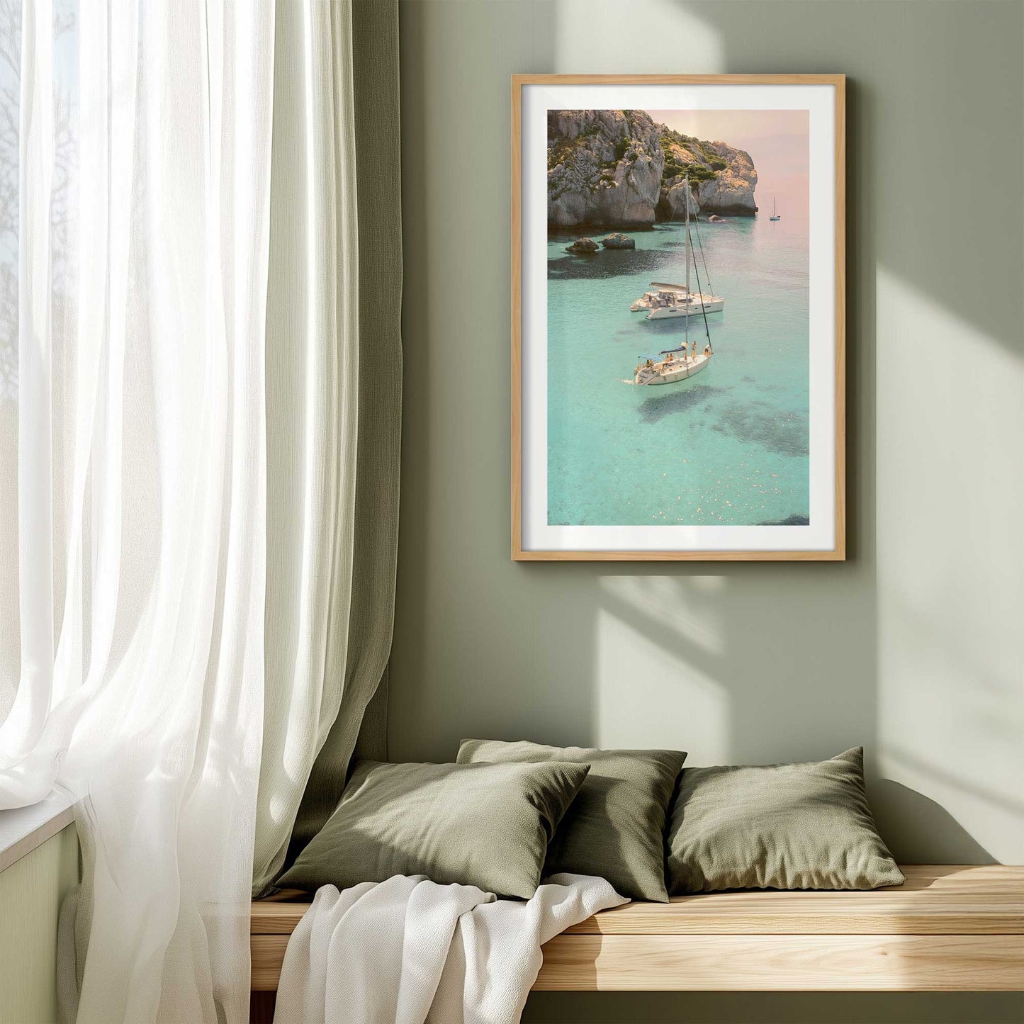 Picture of art in a room