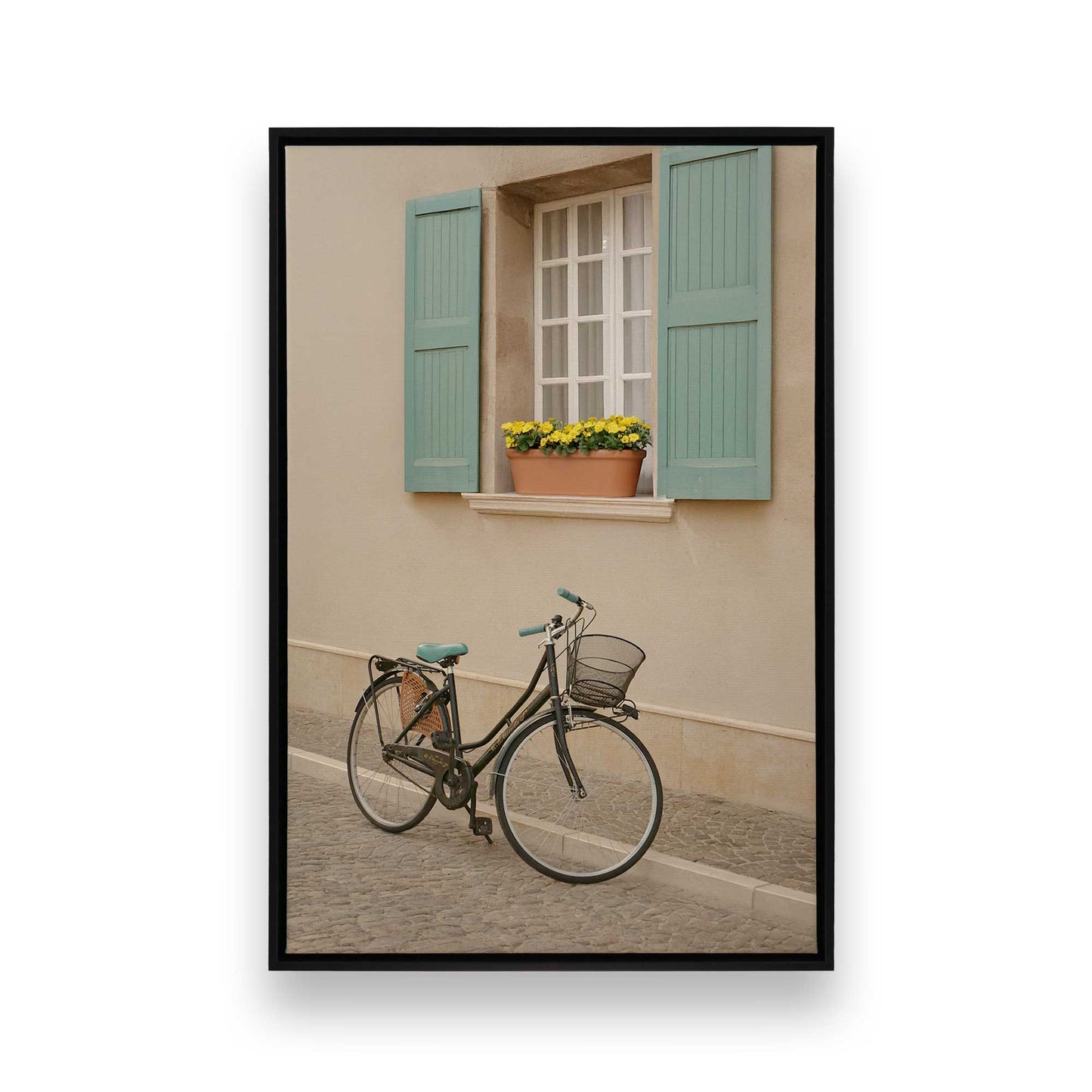 [Color:Satin Black], Picture of art in a Satin Black frame
