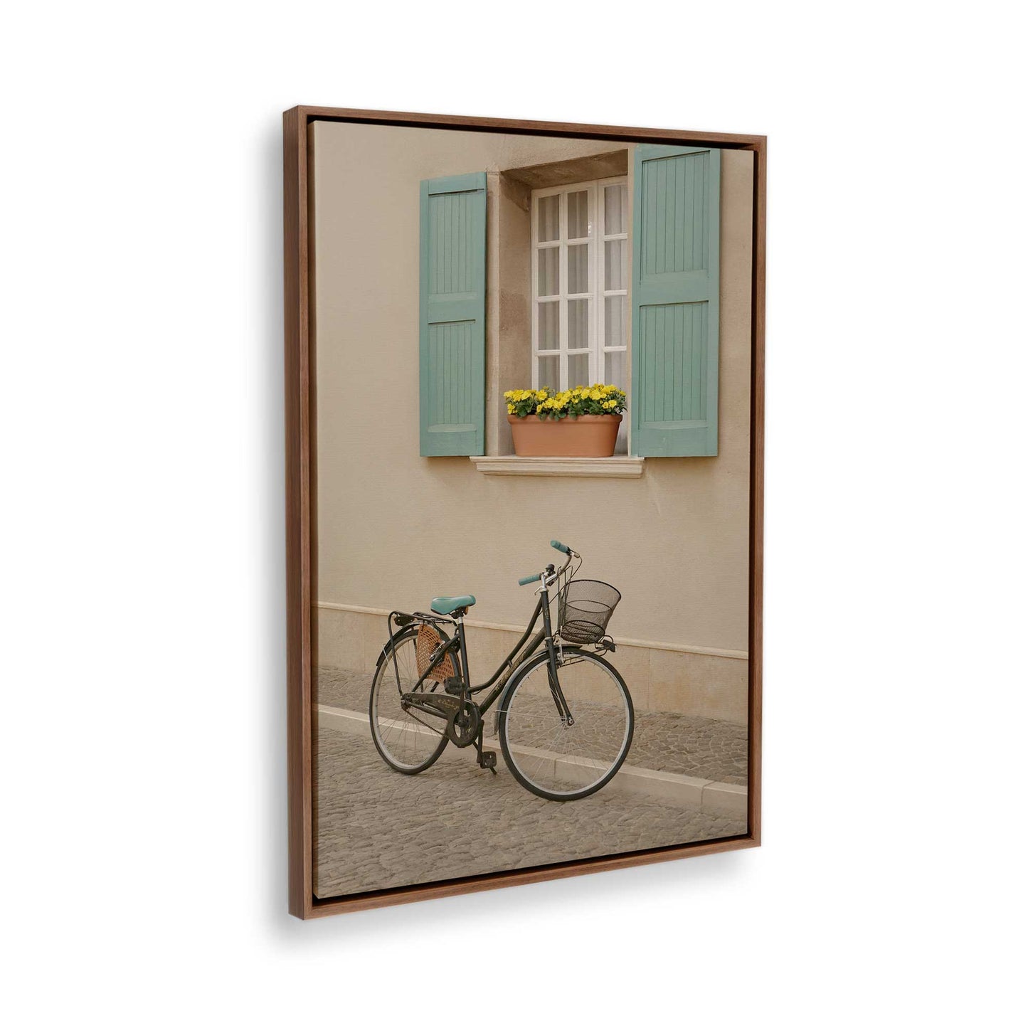 [Color:Walnut], Picture of the corner of the art