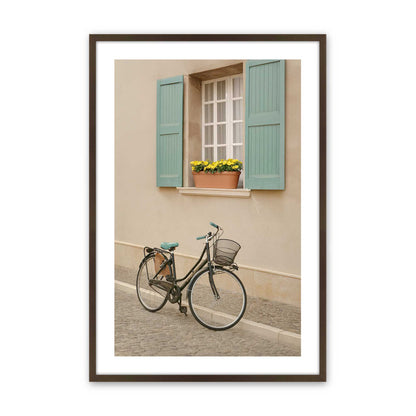 [Color:Brown], Picture of art in a Brown frame