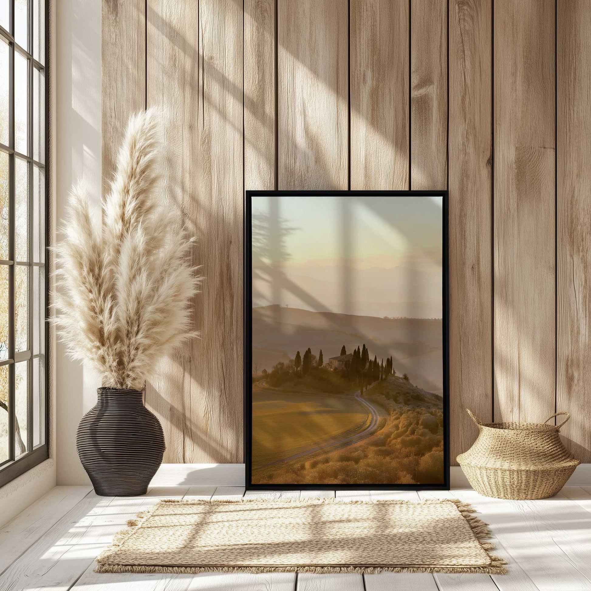 Picture of art in a room