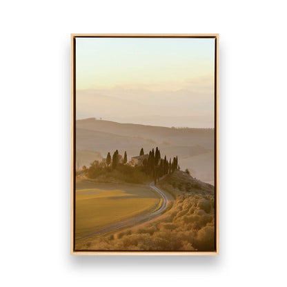 [Color:American Maple], Picture of art in a American Maple frame