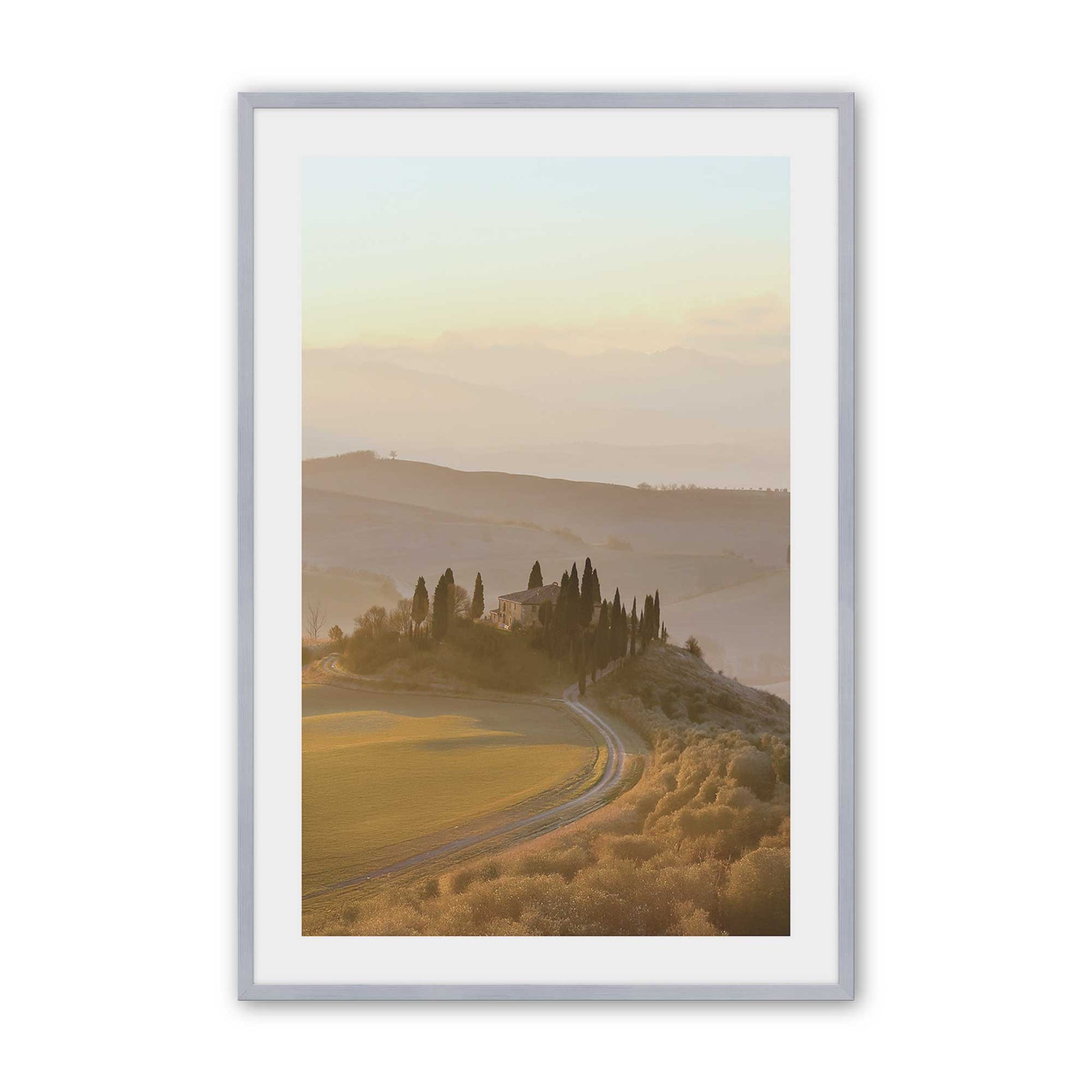 [Color:Polished Chrome], Picture of art in a Polished Chrome frame