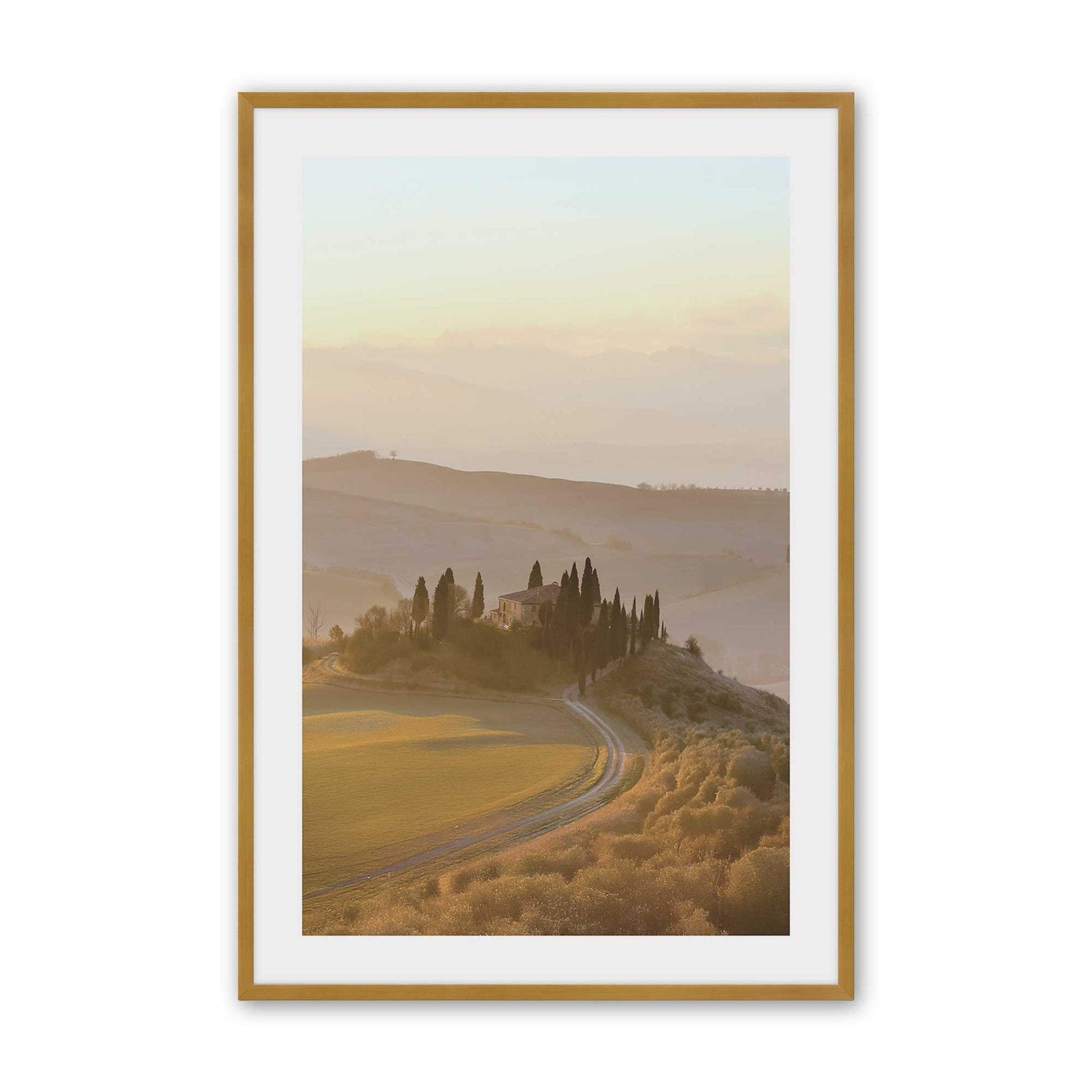 [Color:Polished Gold], Picture of art in a Polished Gold frame