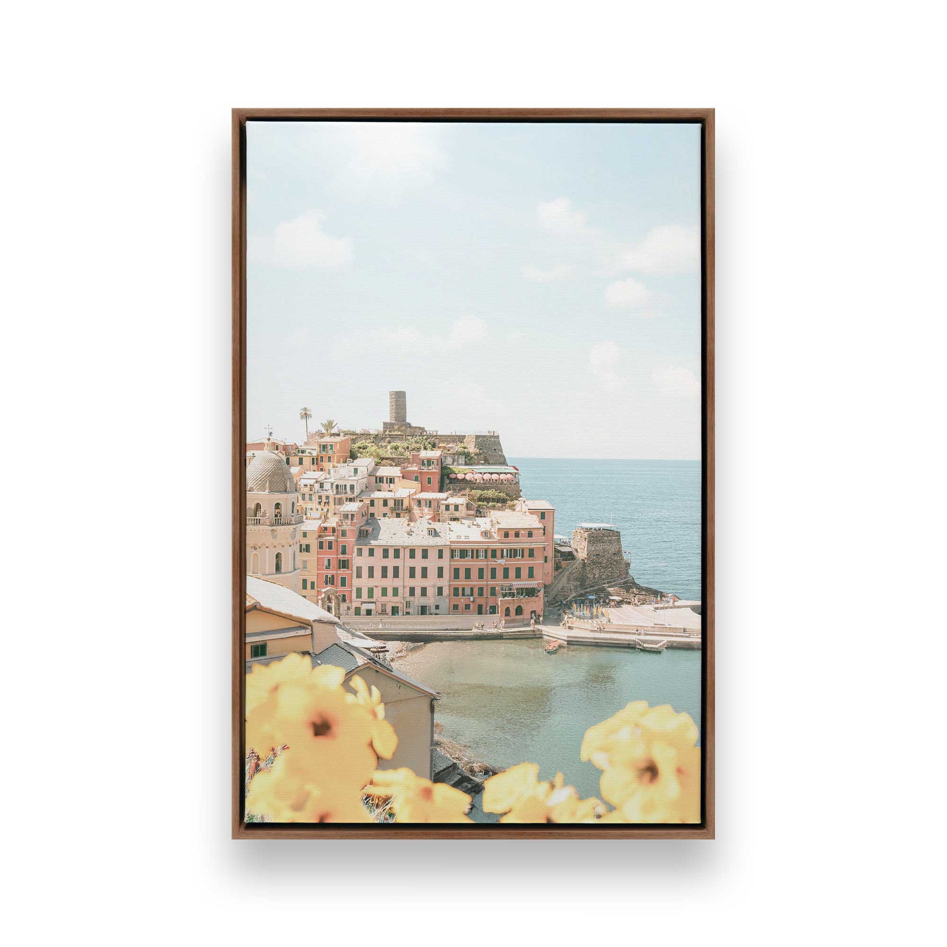 [Color:Walnut], Picture of art in a Walnut frame