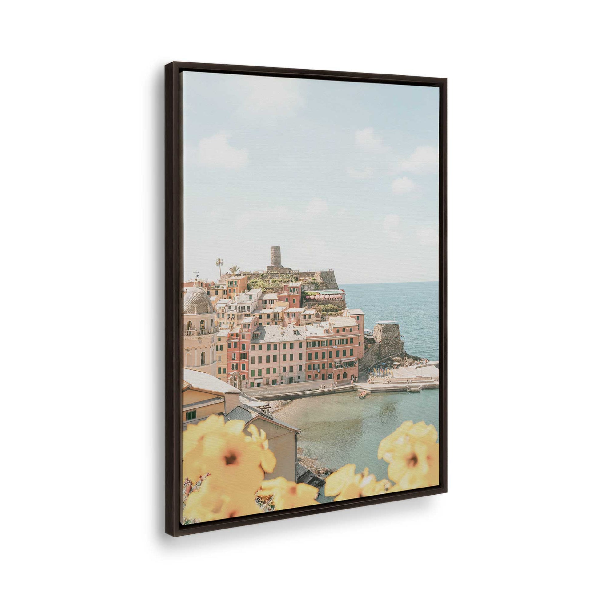 [Color:Espresso], Picture of the corner of the art