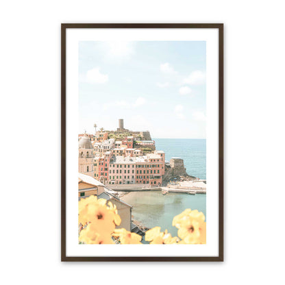 [Color:Brown], Picture of art in a Brown frame