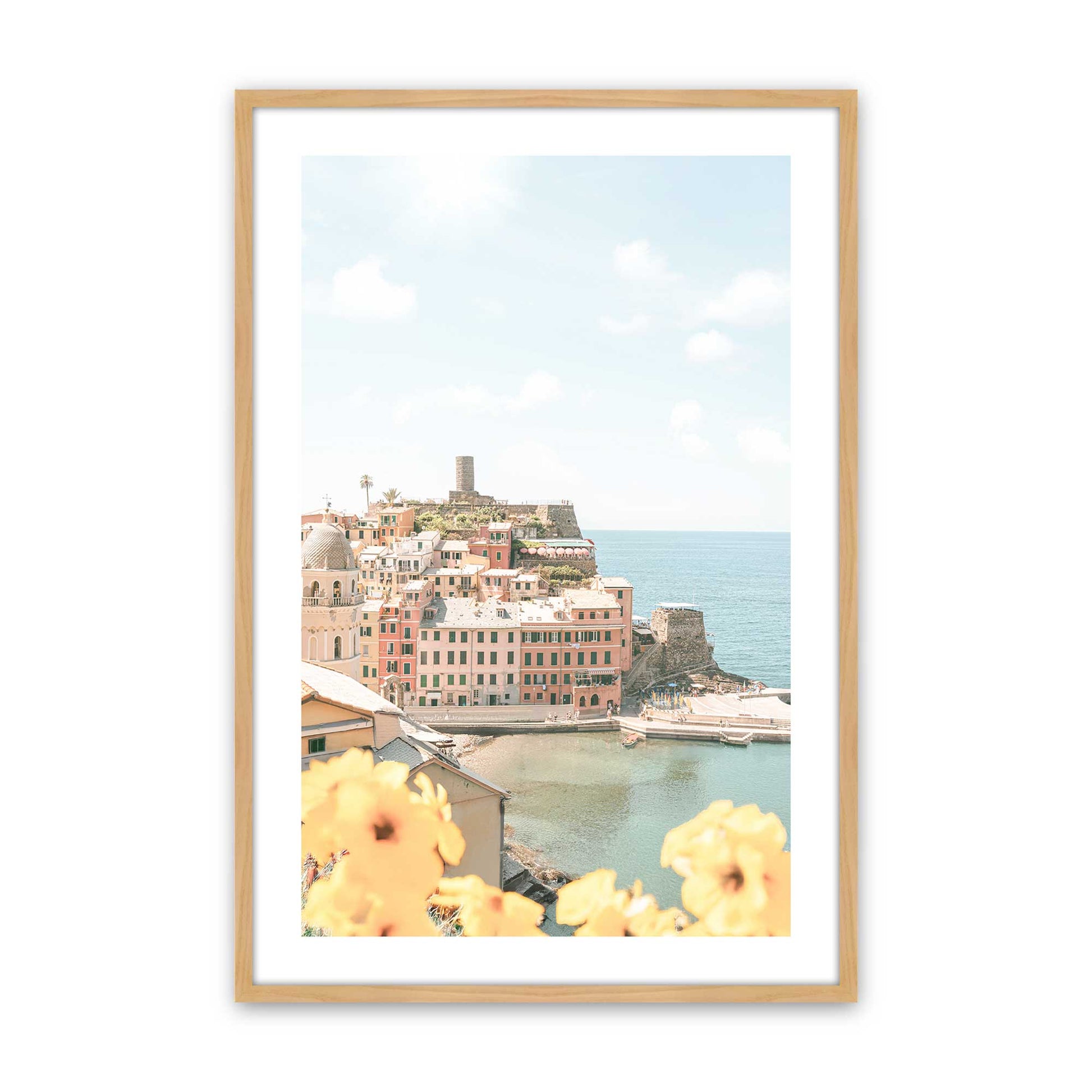 [Color:American Maple], Picture of art in a American Maple frame