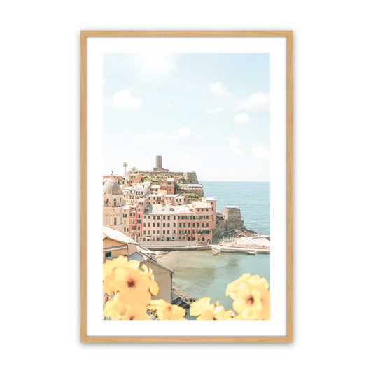 [Color:American Maple], Picture of art in a American Maple frame