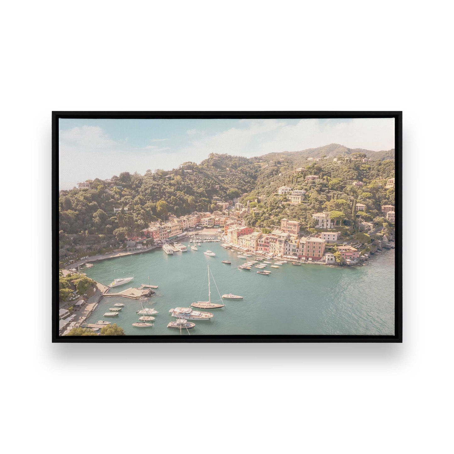[Color:Satin Black], Picture of art in a Satin Black frame