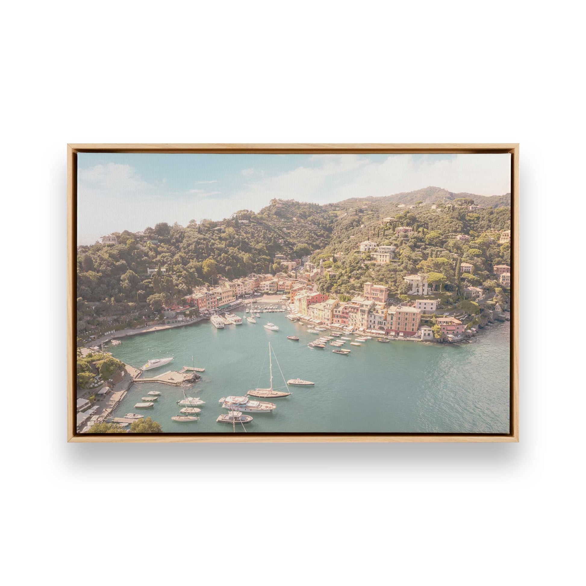 [Color:American Maple], Picture of art in a American Maple frame