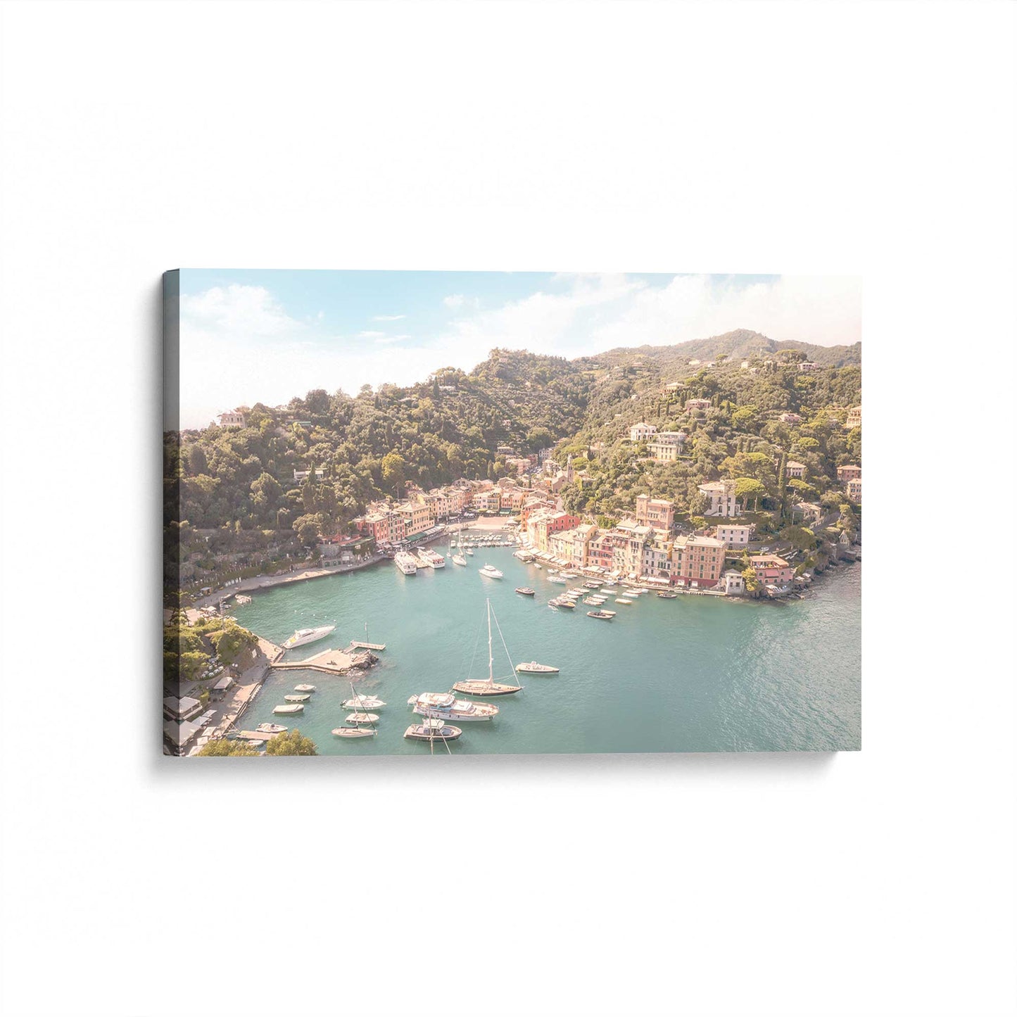 [Color:Stretched Canvas], Picture of art at an angle