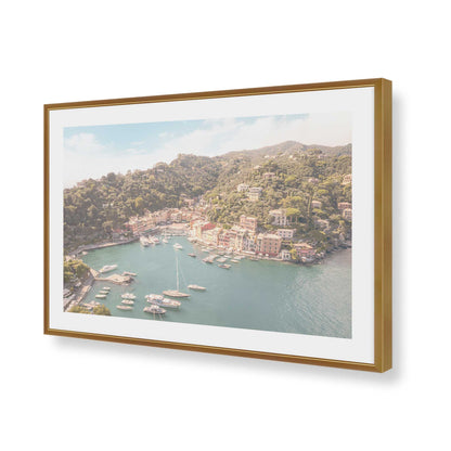 [Color:Polished Gold], Picture of art in a Polished Gold frame of the corner