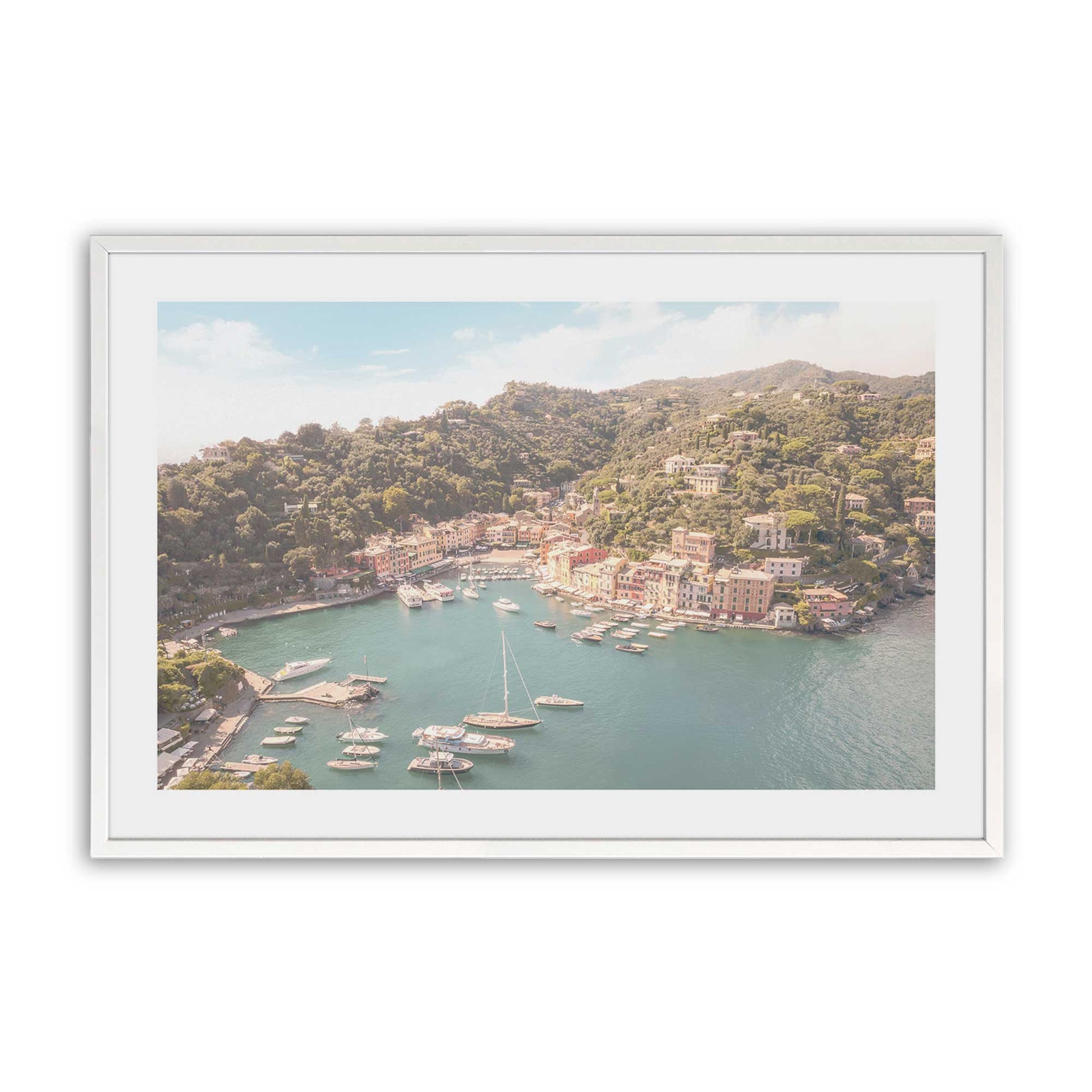 [Color:Opaque White], Picture of art in a Opaque White frame