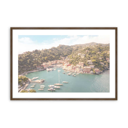 [Color:Walnut], Picture of art in a Walnut frame