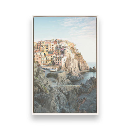 [Color:Opaque White], Picture of art in a White frame
