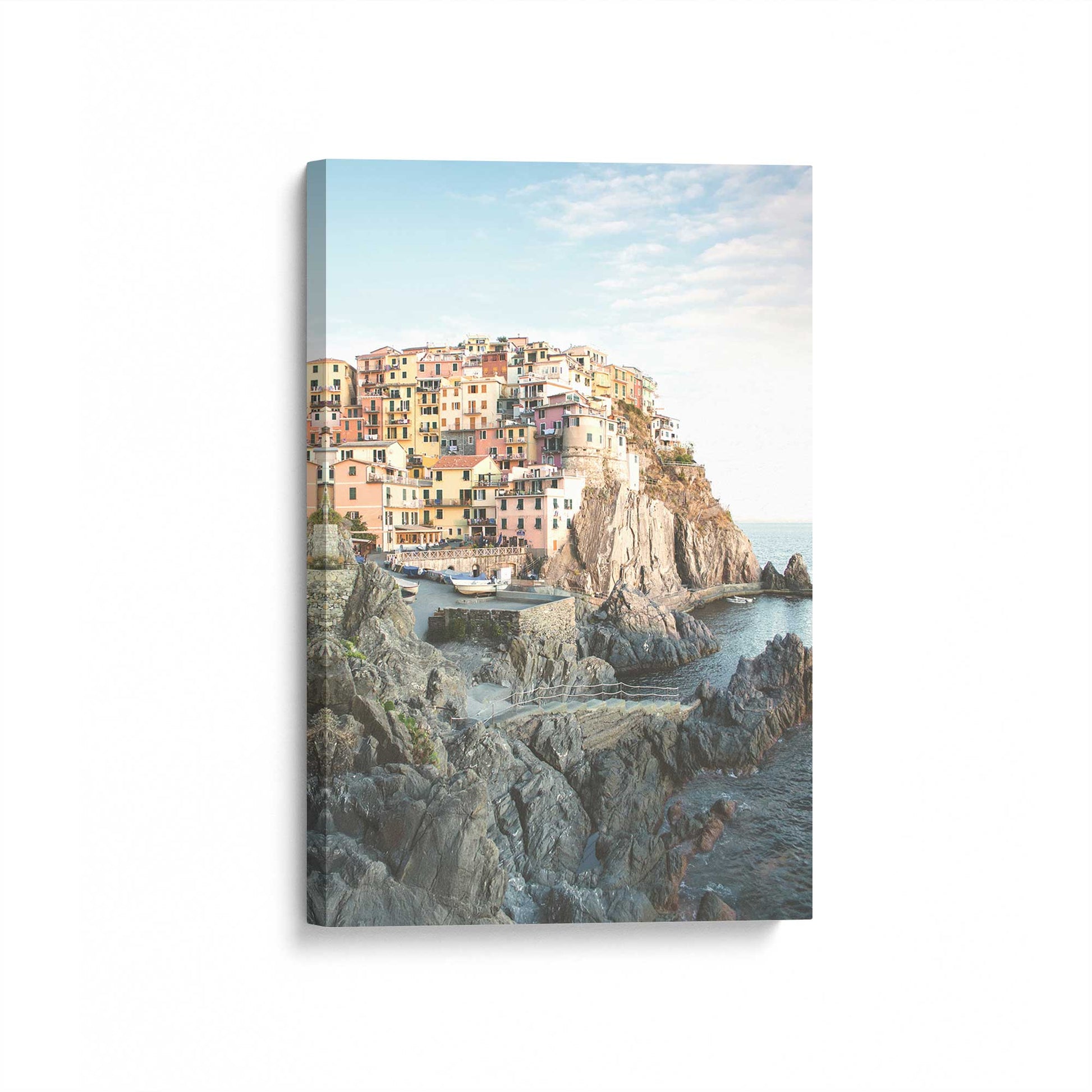 [Color:Stretched Canvas], Picture of art at an angle