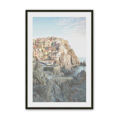 [Color:Satin Black], Picture of art in a Satin Black frame