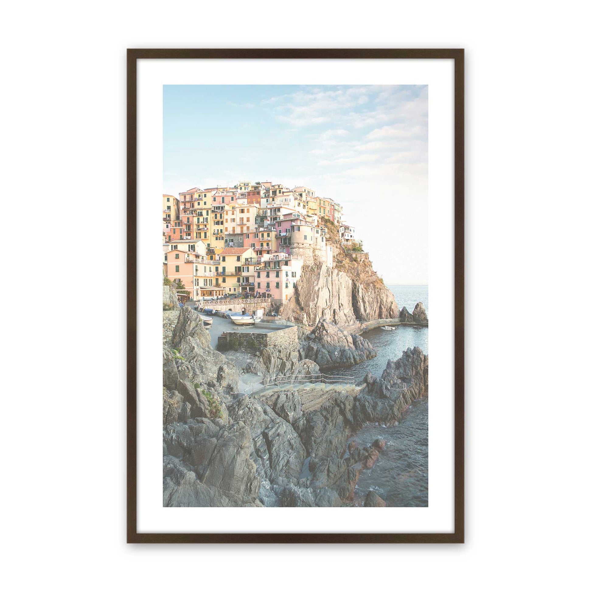 [Color:Belvinder Brown], Picture of art in a Belvinder Brown frame
