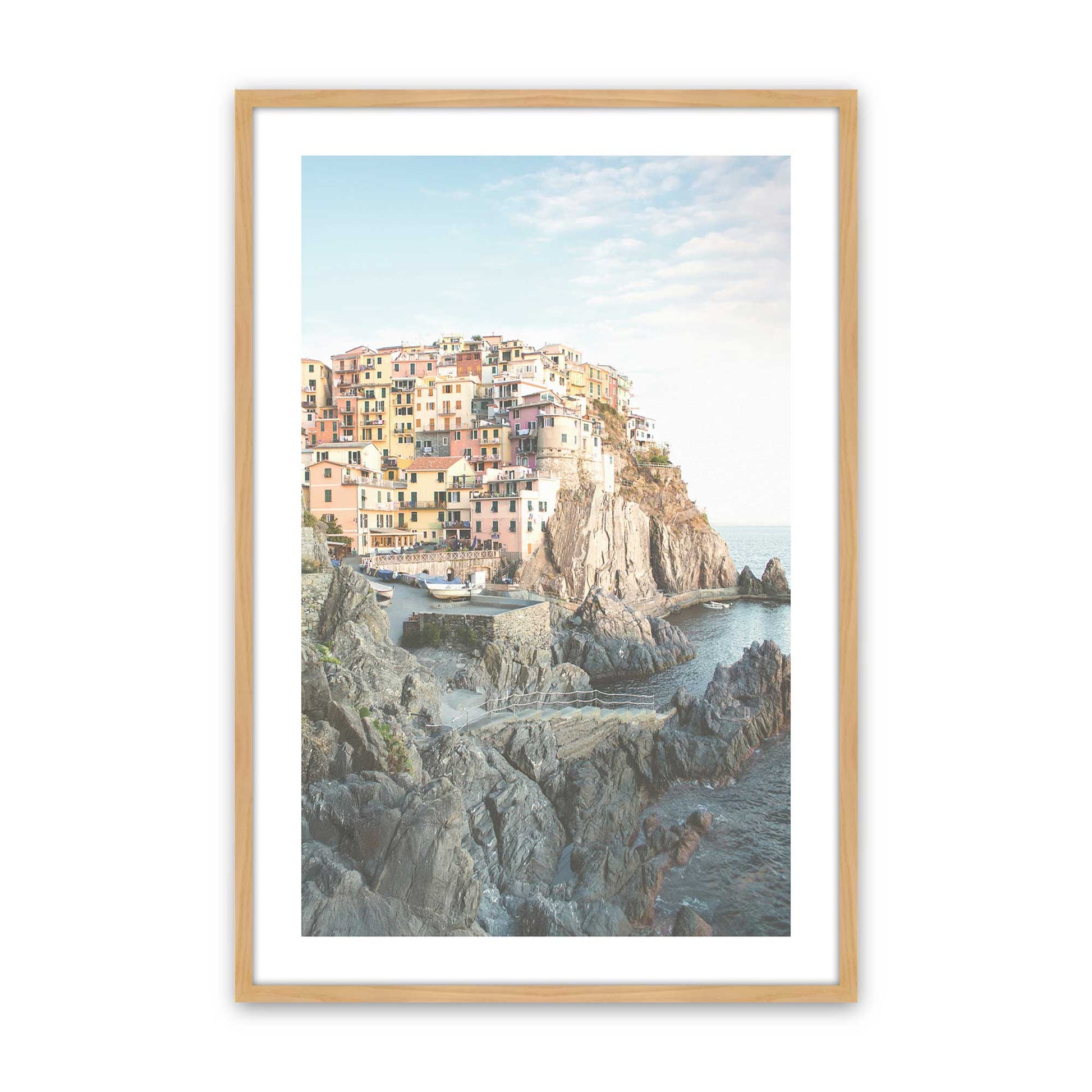 [Color:American Maple], Picture of art in a American Maple frame