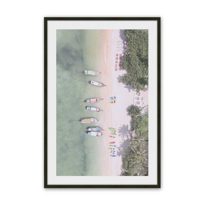 [Color:Satin Black], Picture of art in a Satin Black frame
