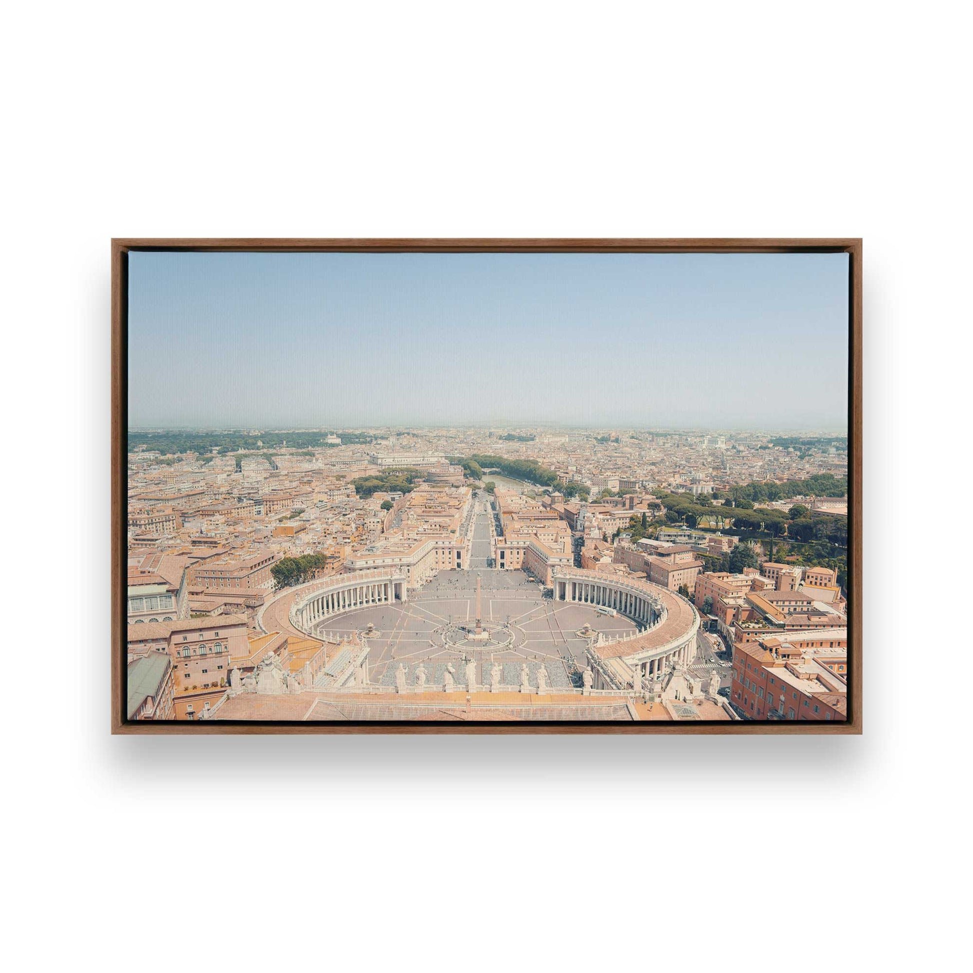[Color:Walnut], Picture of art in a Walnut frame