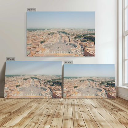 [Color:Stretched Canvas], Image showing the size comparisons