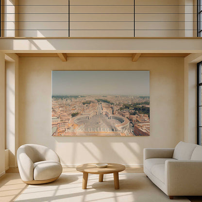 [Color:Stretched Canvas], Picture of art in a room