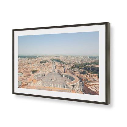 [Color:Satin Black], Picture of art in a Satin Black frame of the corner