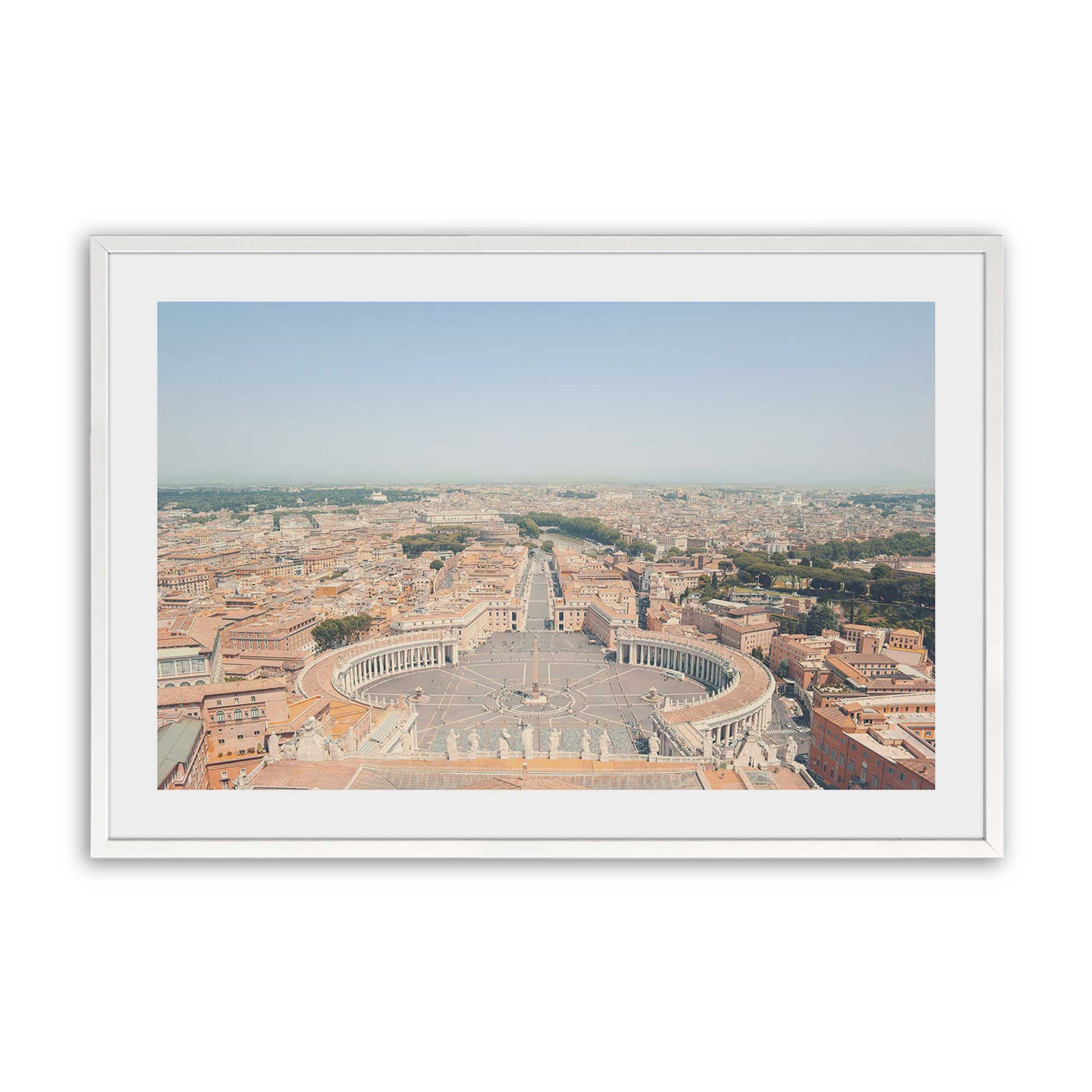 [Color:Opaque White], Picture of art in a Opaque White frame
