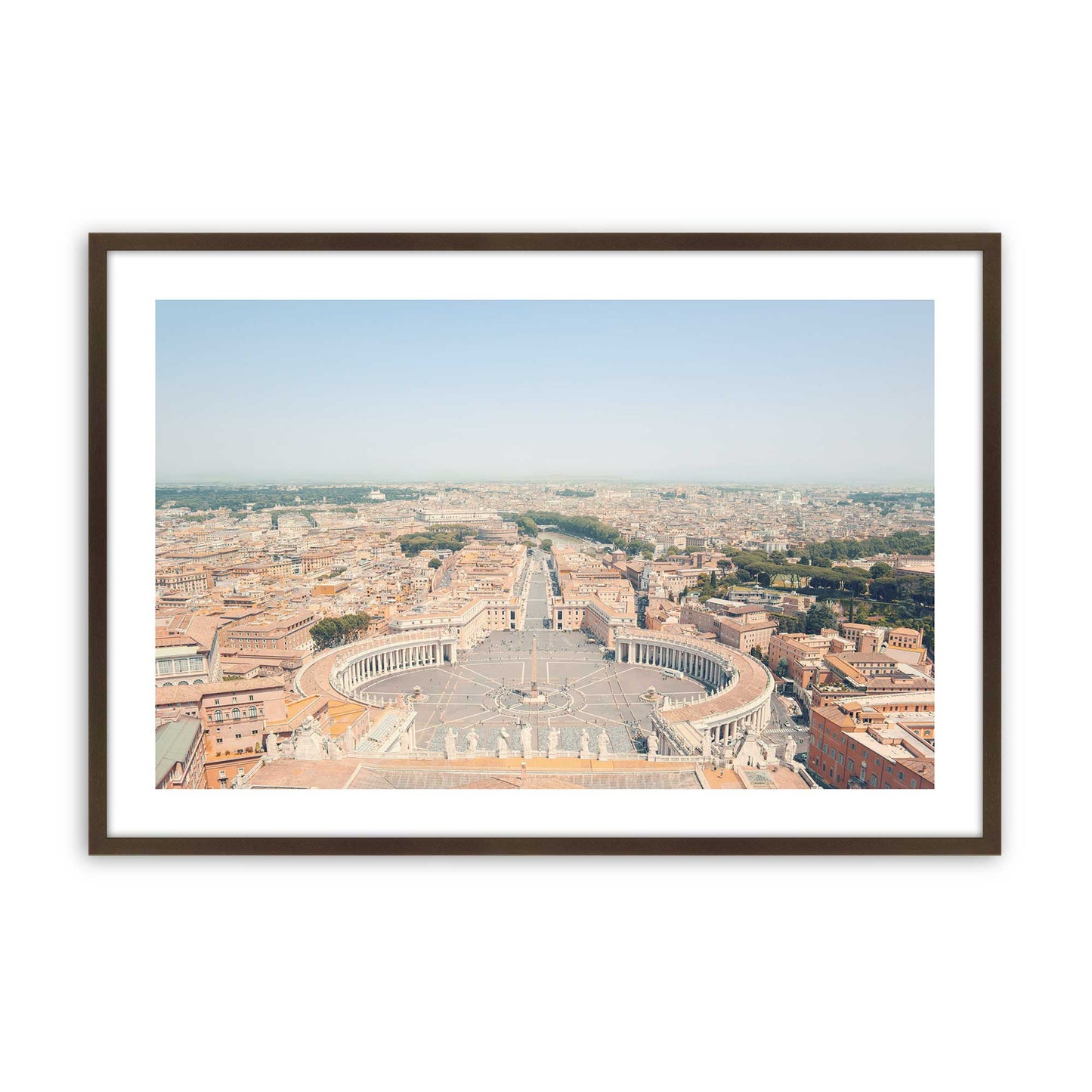 [Color:Belvinder Brown], Picture of art in a Belvinder Brown frame