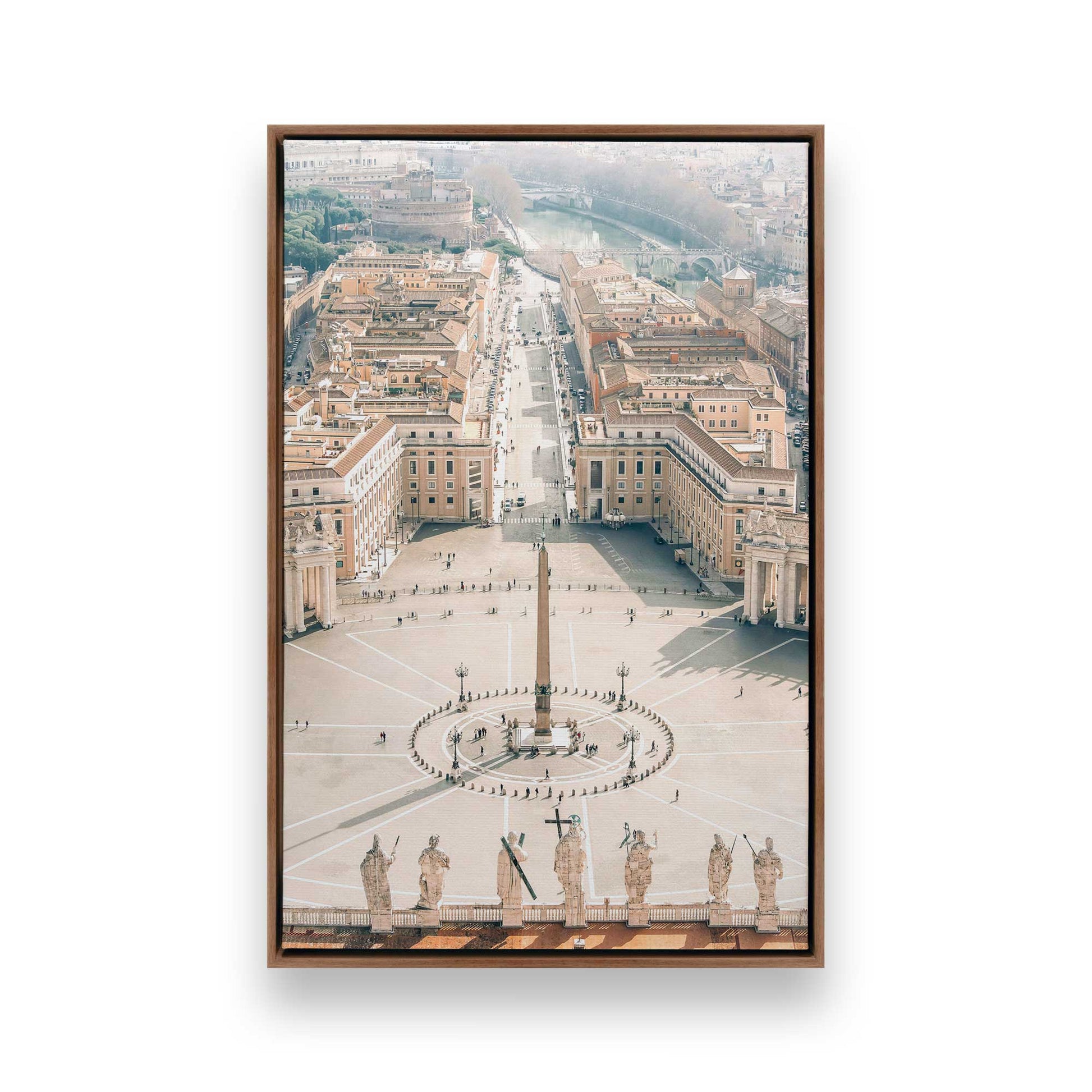 [Color:Walnut], Picture of art in a Walnut frame