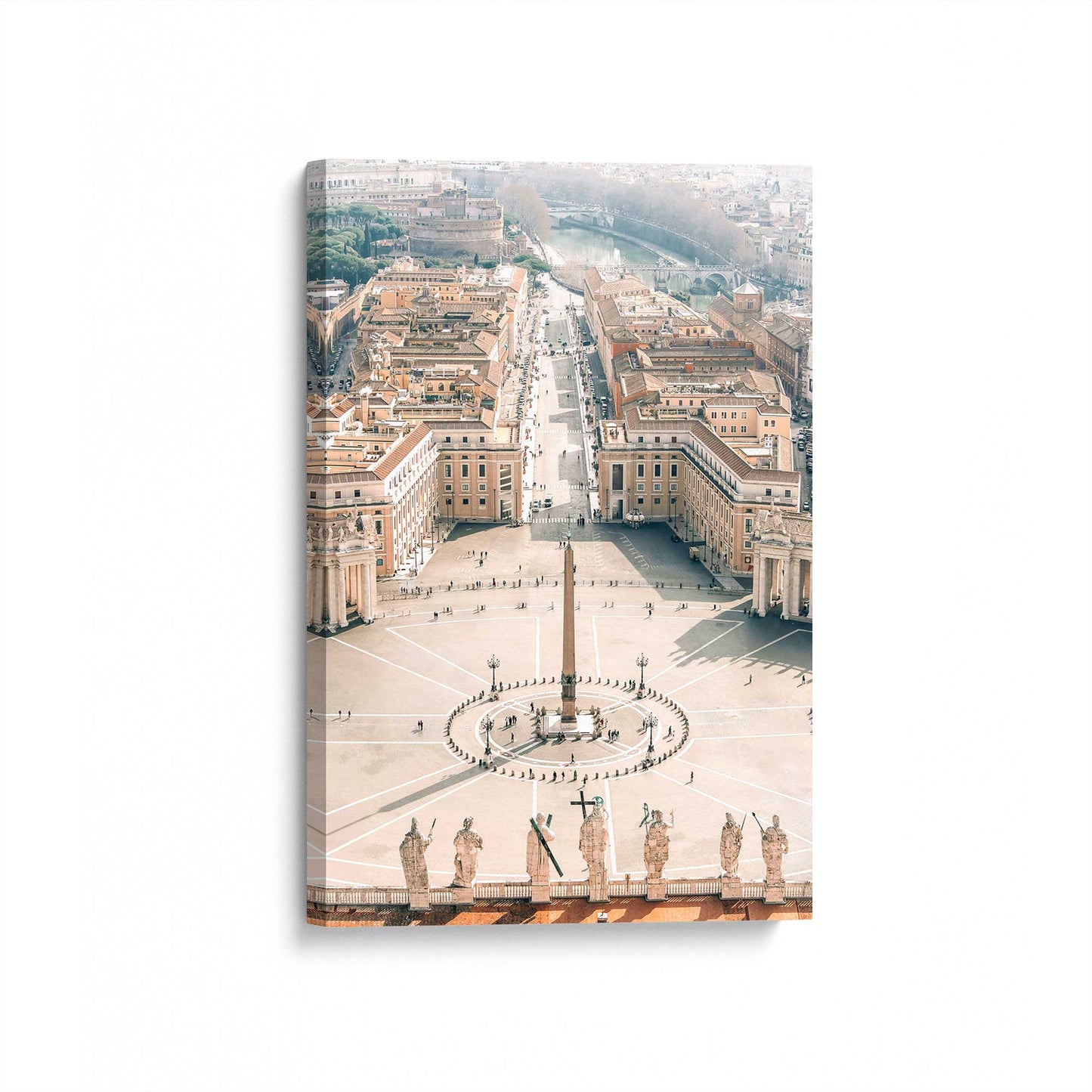 [Color:Stretched Canvas], Picture of art at an angle